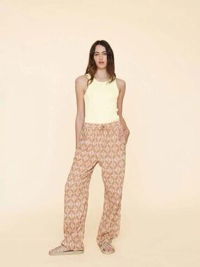 Xirena Atticus Pant Lightweight Linen Straight Leg Honey Twinkle XL